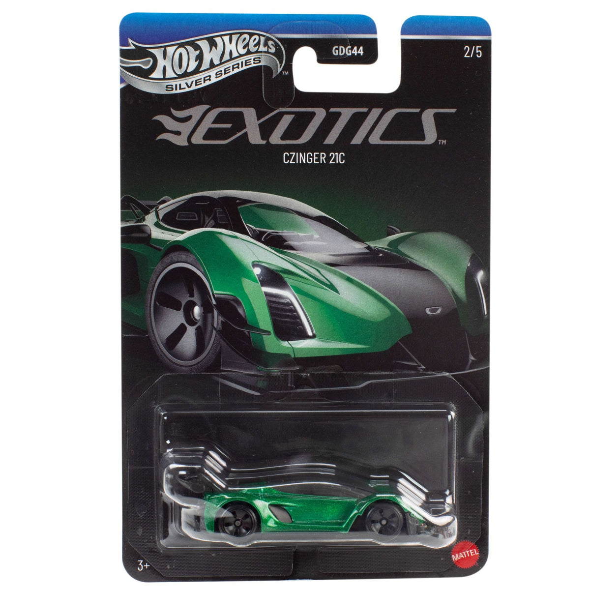 Hot Wheels Silver Series Exotics 1:64, Assorted