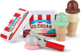 Melissa & Doug Scoop and Stack Ice Cream Cone Playset