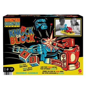 Rock 'Em Sock 'Em Robots Knock or Block Edition