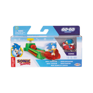 Sonic the Hedgehog Go Go Racers Mini Launcher, Assorted