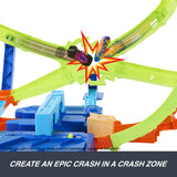Hot Wheels Stunt Tracks Hypersphere Crash Playset