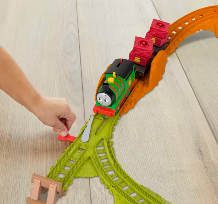 Thomas and Friends Motorised Train Set - Percy's Cargo Run