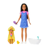 Barbie Skipper Babysitters Playset With Skipper Doll, Toddler Doll, Bathtub & 6 Accessories