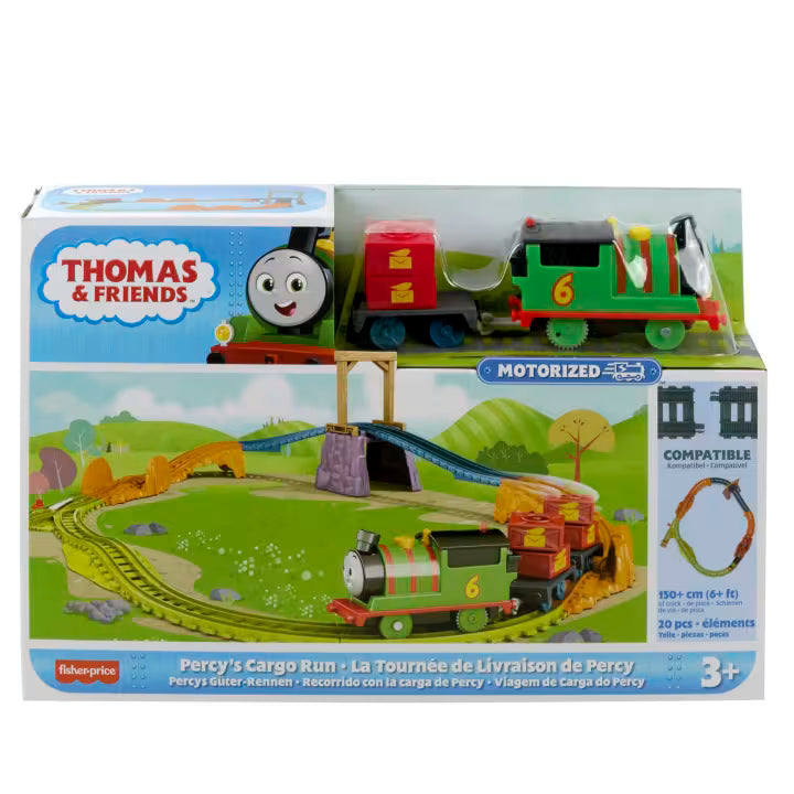 Thomas and Friends Motorised Train Set - Percy's Cargo Run