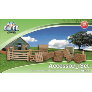 Kids Globe 1:32 Farm Accessory Set 19 Pieces - McGreevy's Toys Direct