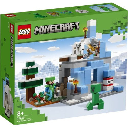 Lego 21243 Minecraft The Frozen Peaks - McGreevy's Toys Direct