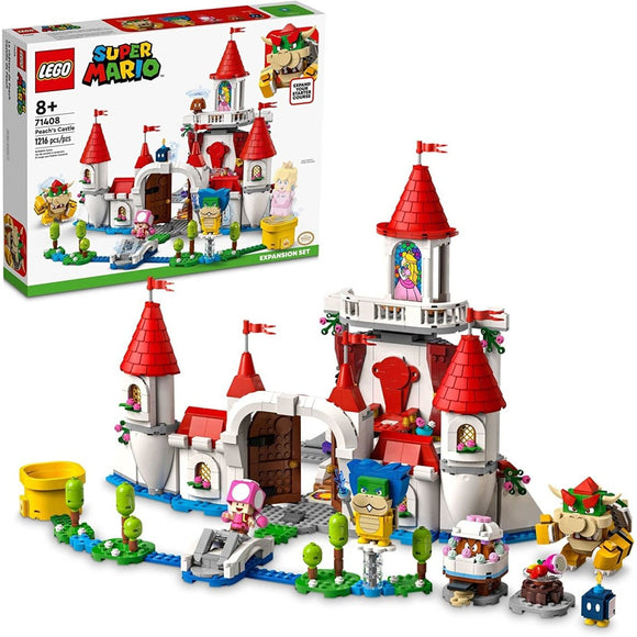 LEGO 71408 Super Mario: Peach's Castle Expansion Set - McGreevy's Toys Direct