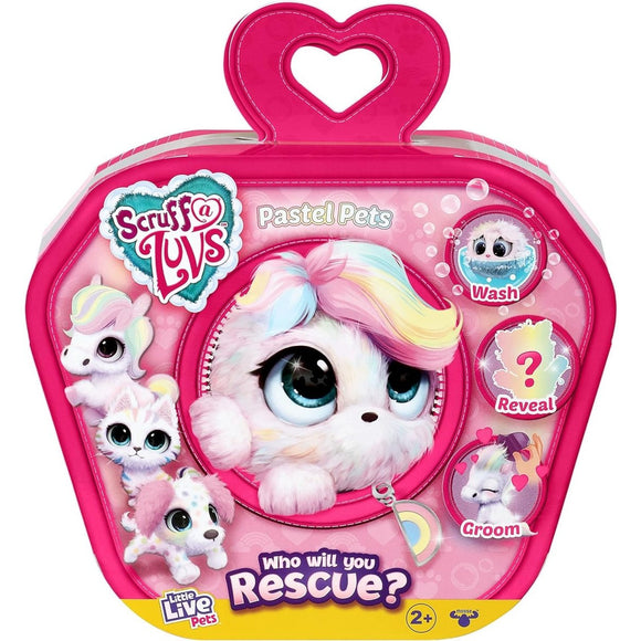 Little Live Pets Scruff-a-Luvs Pastel Pets - McGreevy's Toys Direct