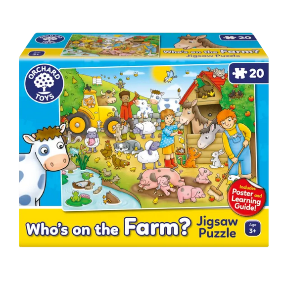 Orchard Toys Who's on the Farm? Jigsaw