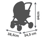 Smoby Maxi-Cosi Combi Pushchair + Pram Beige