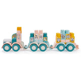 Pastel Block Train - McGreevy's Toys Direct