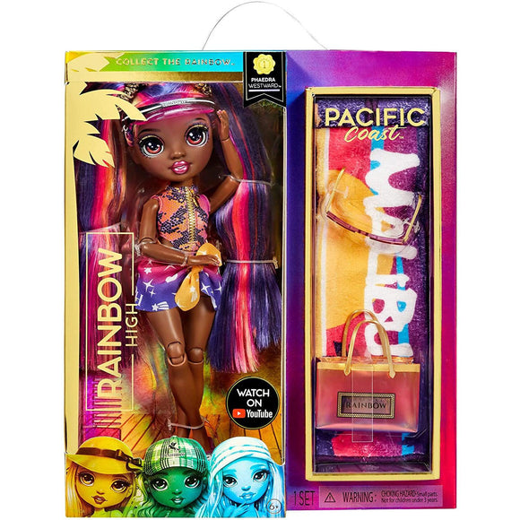 Rainbow High Pacific Coast Phaedra Westward Fashion Doll - McGreevy's Toys Direct