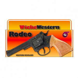 Rodeo Western Revolver Antique Toy Gun 100 Shot