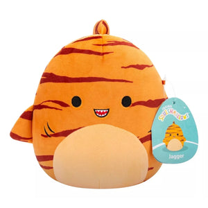 Squishmallows Jagger the Orange Tiger Shark 7.5"