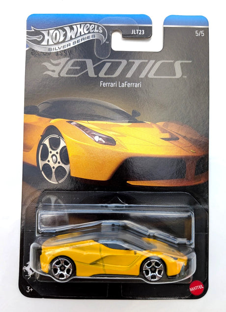 Hot Wheels Silver Series Exotics 1:64, Assorted