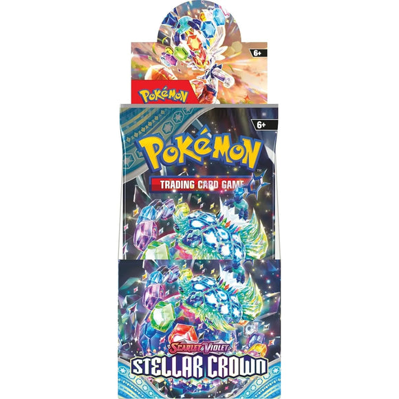 Pokémon TCG: Scarlet & Violet—Stellar Crown Booster Bundle (18 Booster Packs)