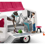 Schleich 42370 Mobile Vet with Hanoverian Foal - McGreevy's Toys Direct
