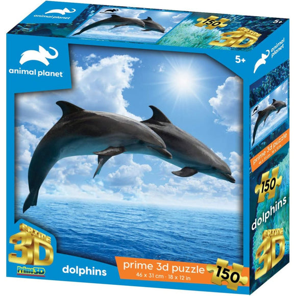 Animal Planet 3D Effect Puzzle - Dolphins