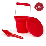Bigjigs Cherry Red Silicone Activity Bucket