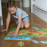 Bigjigs Dawn of the Dinosaur Floor Puzzle 48 Piece