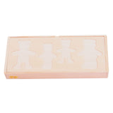 Bigjigs Dress Up Bear Family Wooden Puzzle