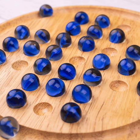Bigjigs Marble Solitaire Wooden Board Game