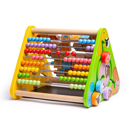 Bigjigs Triangular Wooden Activity Centre