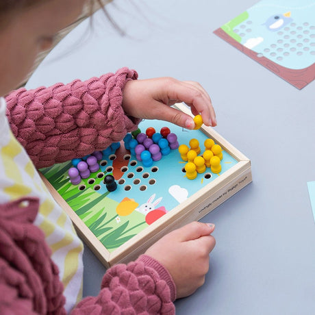 Bigjigs Wooden Garden Peg Board