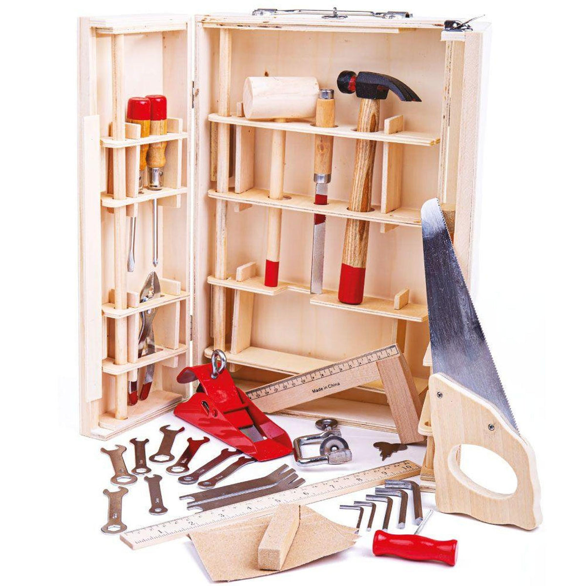 Bigjigs Wooden Junior Tool Box