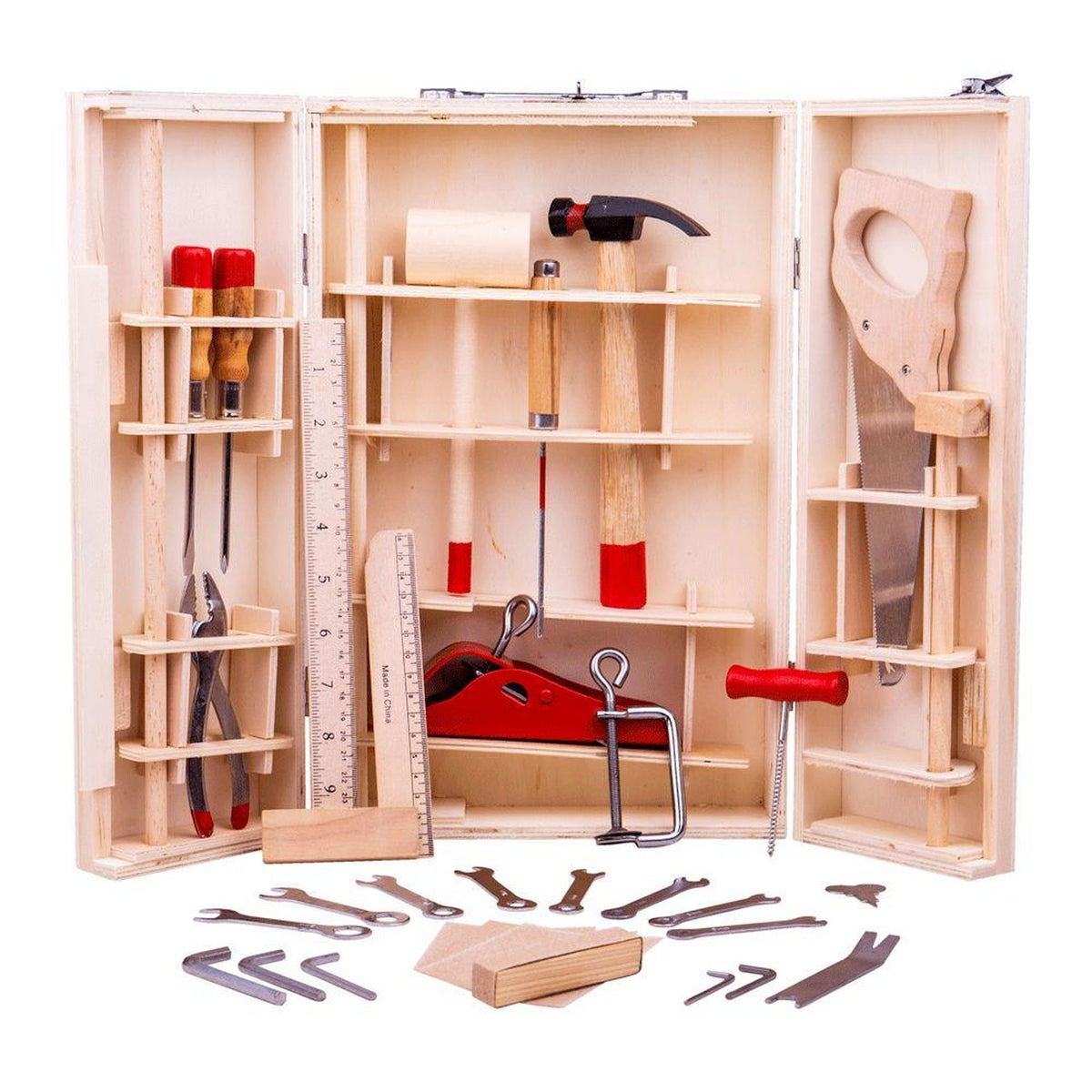 Bigjigs Wooden Junior Tool Box