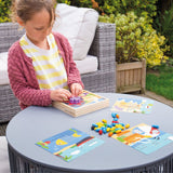 Bigjigs Wooden Seaside Peg Board