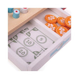 Bigjigs Wooden Shop Till with Scanner