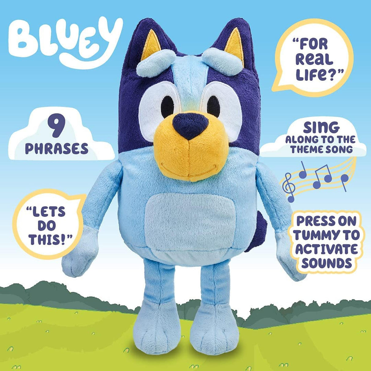 Bluey - Talking Bluey 30cm Plush