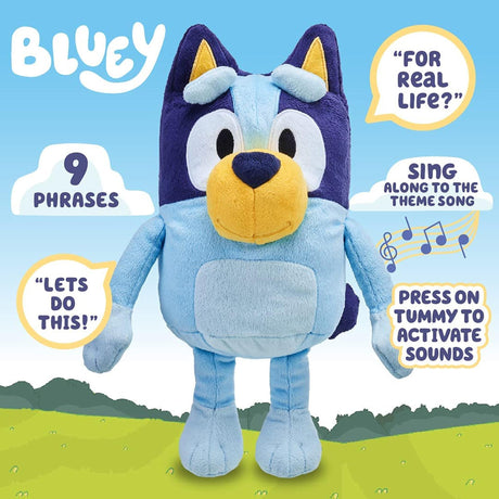Bluey - Talking Bluey 30cm Plush