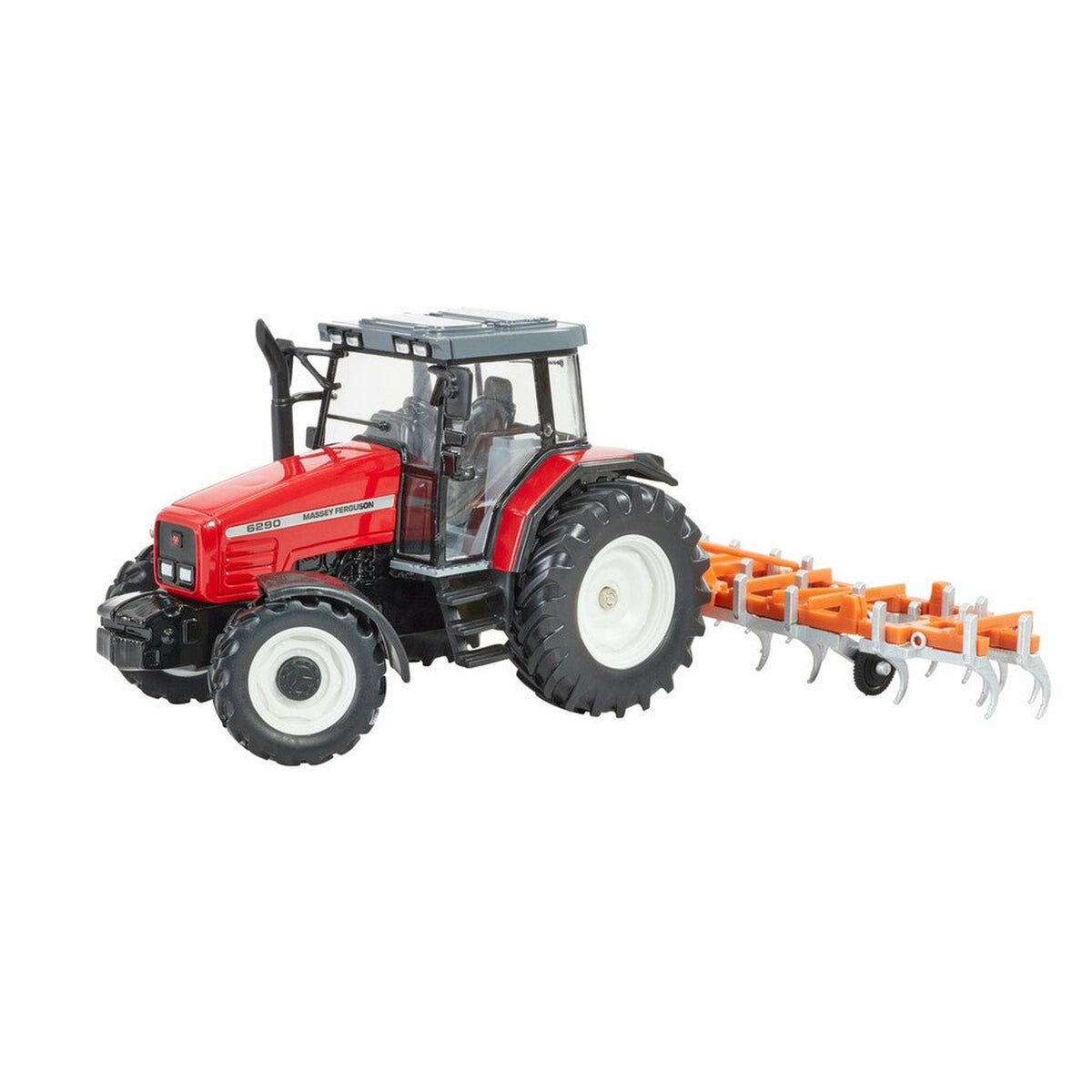 Britains 43335 Massey Ferguson 6290 Heritage Tractor & Cultivator Playset