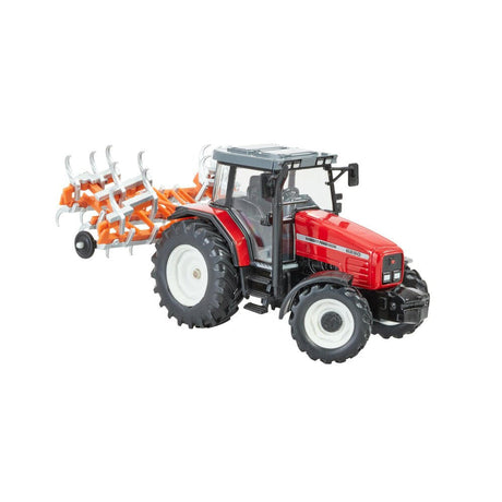 Britains 43335 Massey Ferguson 6290 Heritage Tractor & Cultivator Playset