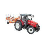 Britains 43335 Massey Ferguson 6290 Heritage Tractor & Cultivator Playset