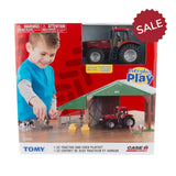 Britains 47019 Farm Building Set with Case Tractor
