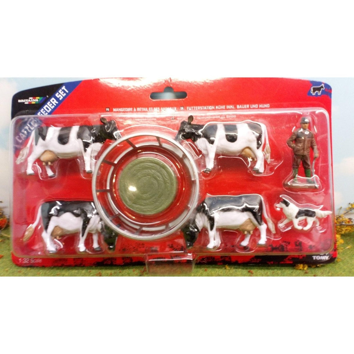 Britains Cattle Feeder Set