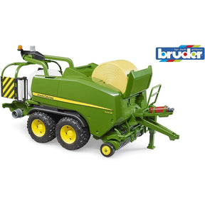 Bruder 2032 John Deere Wrapping Baler, Green