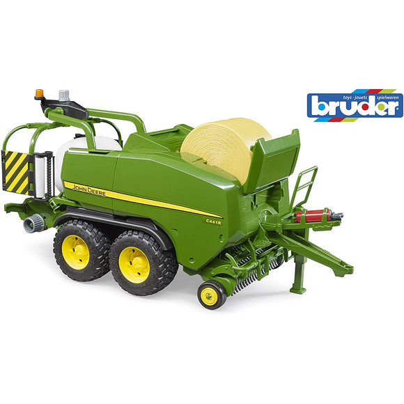 Bruder 2032 John Deere Wrapping Baler, Green