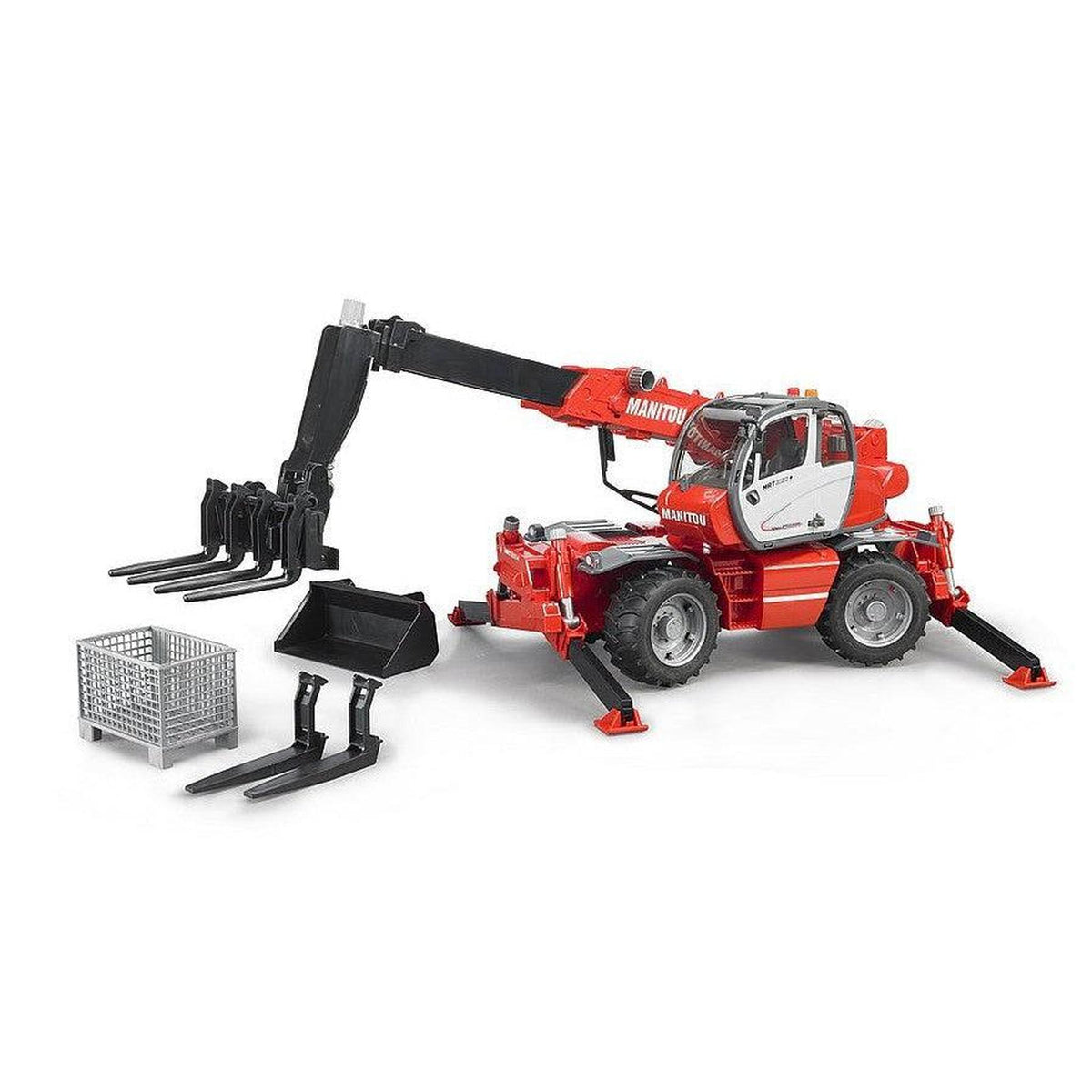 Bruder 2129 Manitou Telehandler MRT 2150