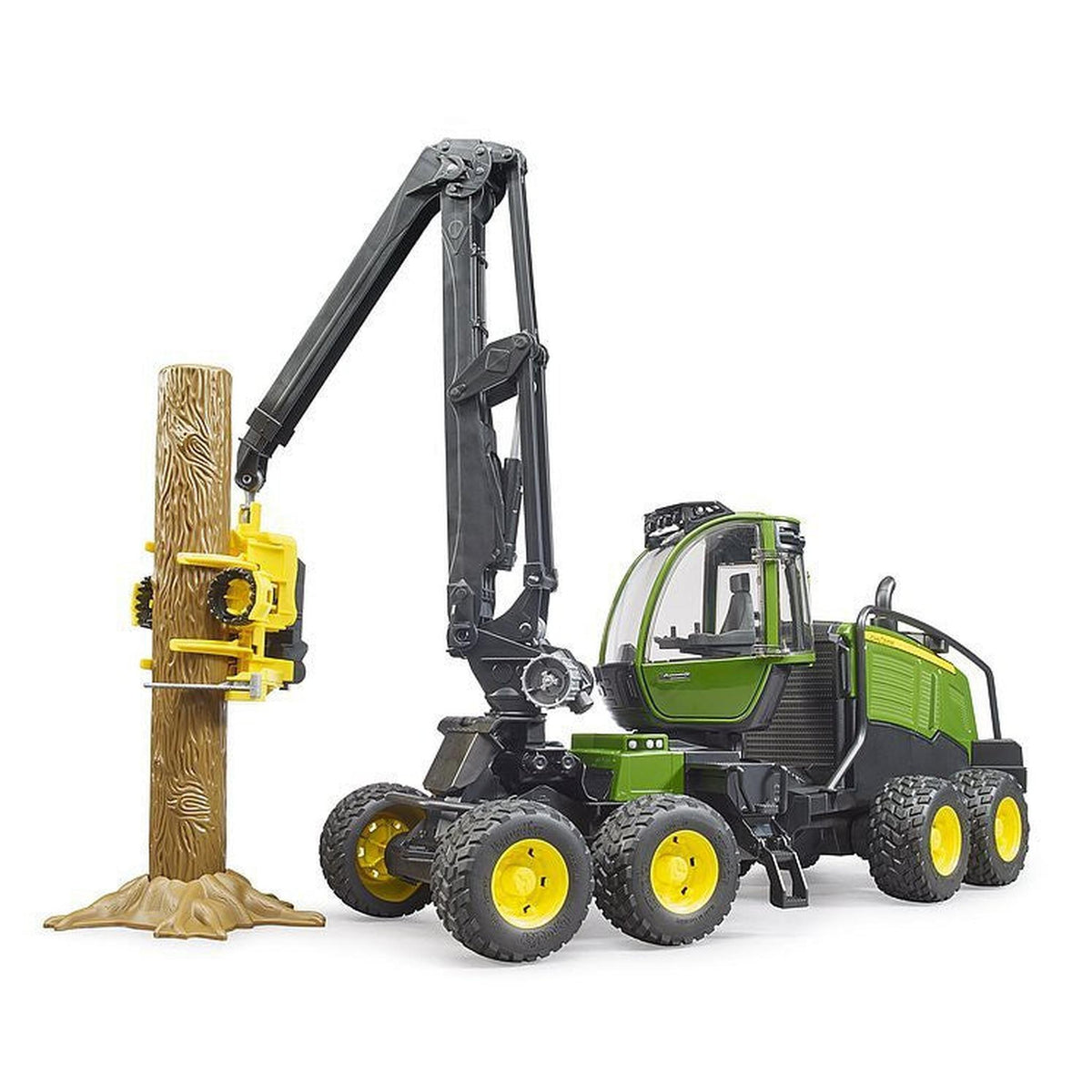 Bruder 2135 John Deere 1270 G Harvester with Truck