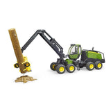 Bruder 2135 John Deere 1270 G Harvester with Truck