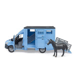 Bruder 2674 Mercedes Benz Sprinter Animal Transporter with Horse