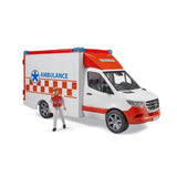 Bruder 2676 Mercedes Benz Sprinter Ambulance with Driver Light & Sound