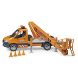 Bruder 2679 MB Sprinter with Working Platform & Light & Sound