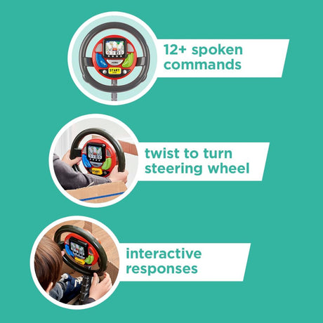 Casdon Sat Nav Toy Steering Wheel