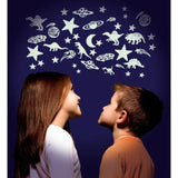 Cosmic Glow Galaxy Stickers