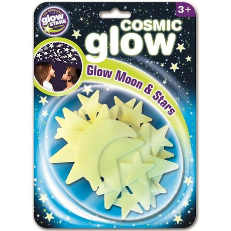 Cosmic Glow Moon & Stars Stickers